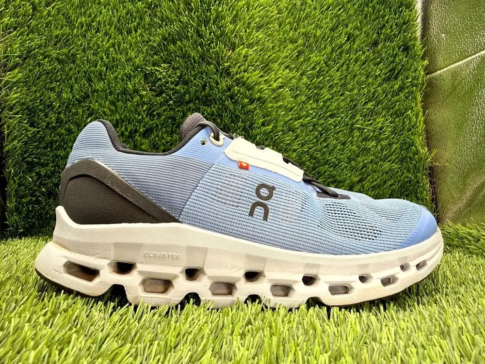 On Running Cloudstratus 39.99209 Athletic Sneaker Women's 7 Blue Mesh Sports